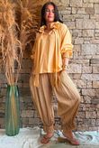 Larc Poet Blouse Tuscan Sun